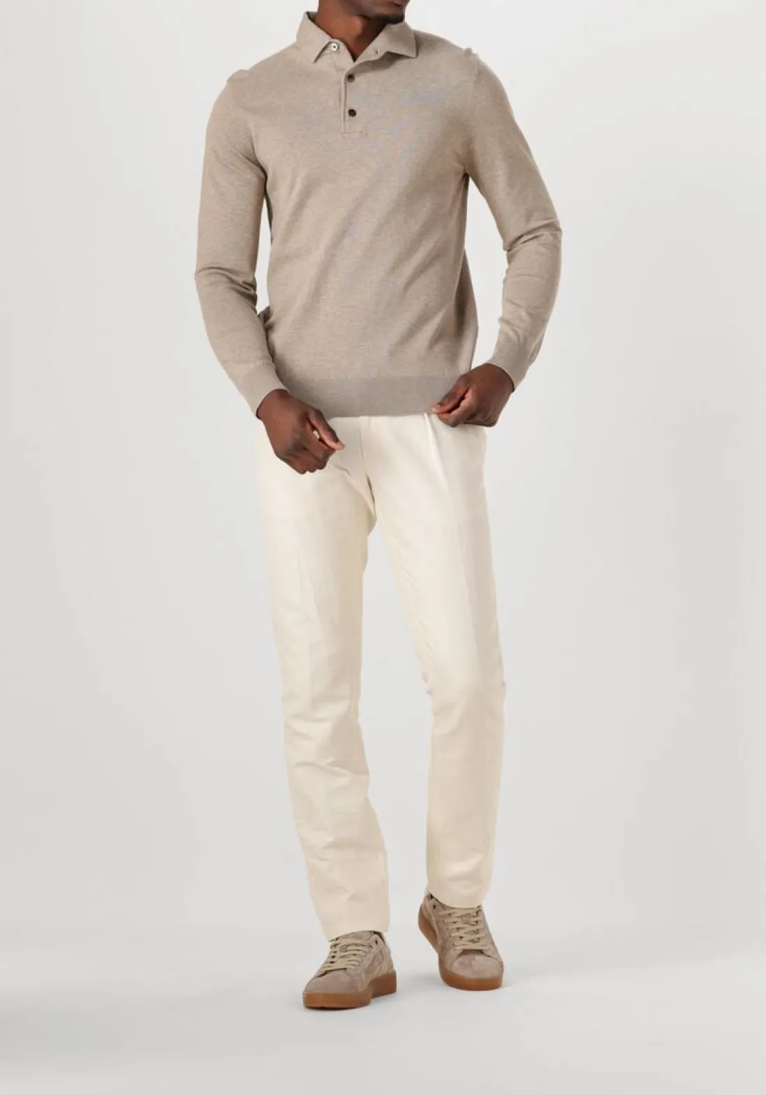 GREVE lage sneakers wave taupe Discount