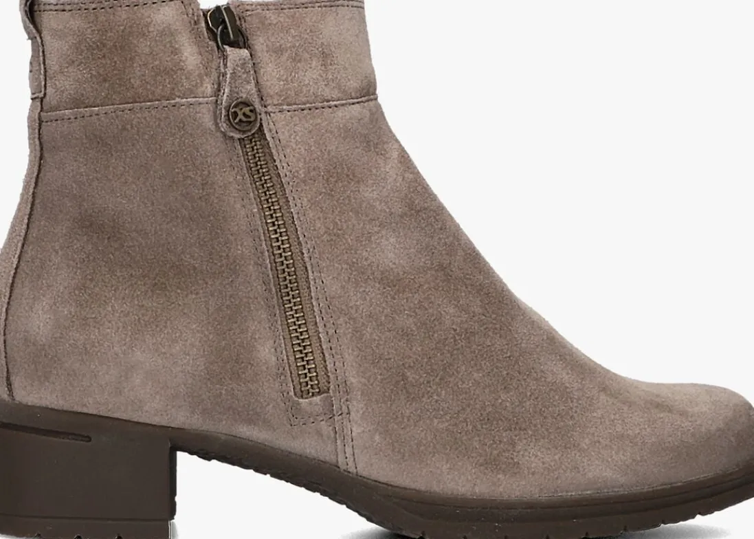 HARTJES enkelboots h rits booty taupe