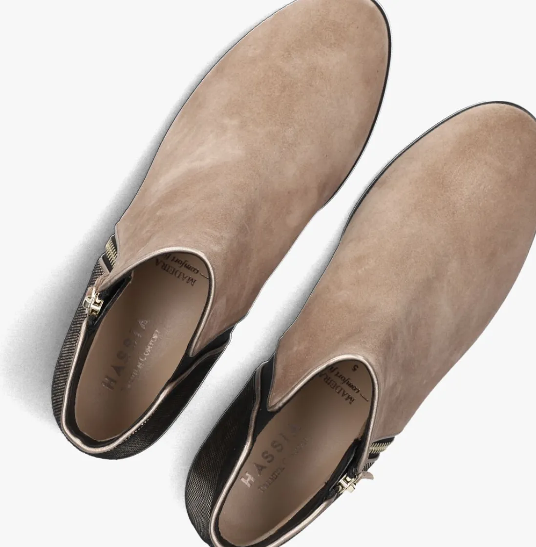 HASSIA enkellaarsjes madeira taupe Outlet