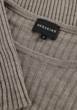 HERSKIND trui camb knit blouse taupe New