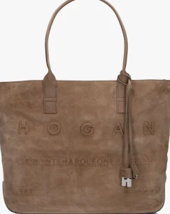 HOGAN shopper adress shopping media taupe Hot
