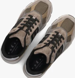 HOGAN sneakers mesh combi runner taupe Outlet
