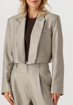 IBANA blazer jelah pinestripe taupe Online