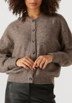 KNIT-TED vest britney taupe Outlet