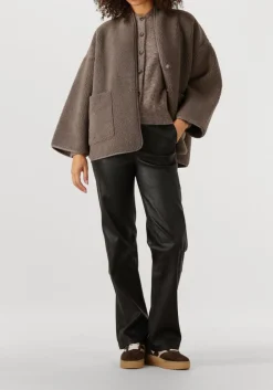 KNIT-TED vest britney taupe Outlet