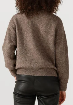 KNIT-TED vest britney taupe Outlet