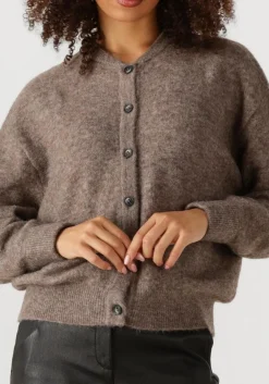 KNIT-TED vest britney taupe Outlet