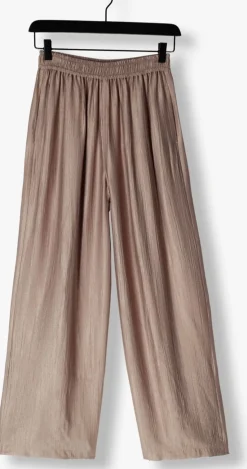 KNIT-TED wijde broek noa taupe Outlet