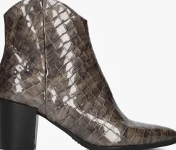 LINA LOCCHI enkellaarsjes at 152 taupe Clearance