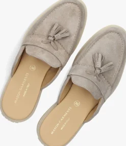 Mason Garments loafers amalfi mule taupe Clearance