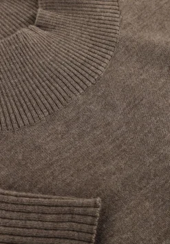 MOS MOSH trui mmrelena turtleneck ss knit taupe Discount