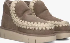 MOU vachtlaarzen eskimo bounce sneaker taupe Sale