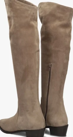 NOTRE-V hoge laarzen 394492 taupe Clearance