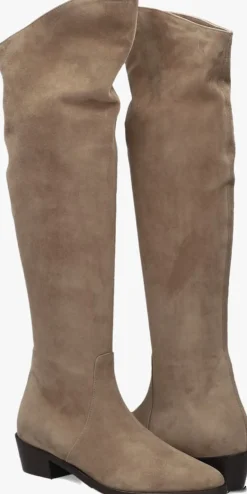 NOTRE-V hoge laarzen 394492 taupe Clearance