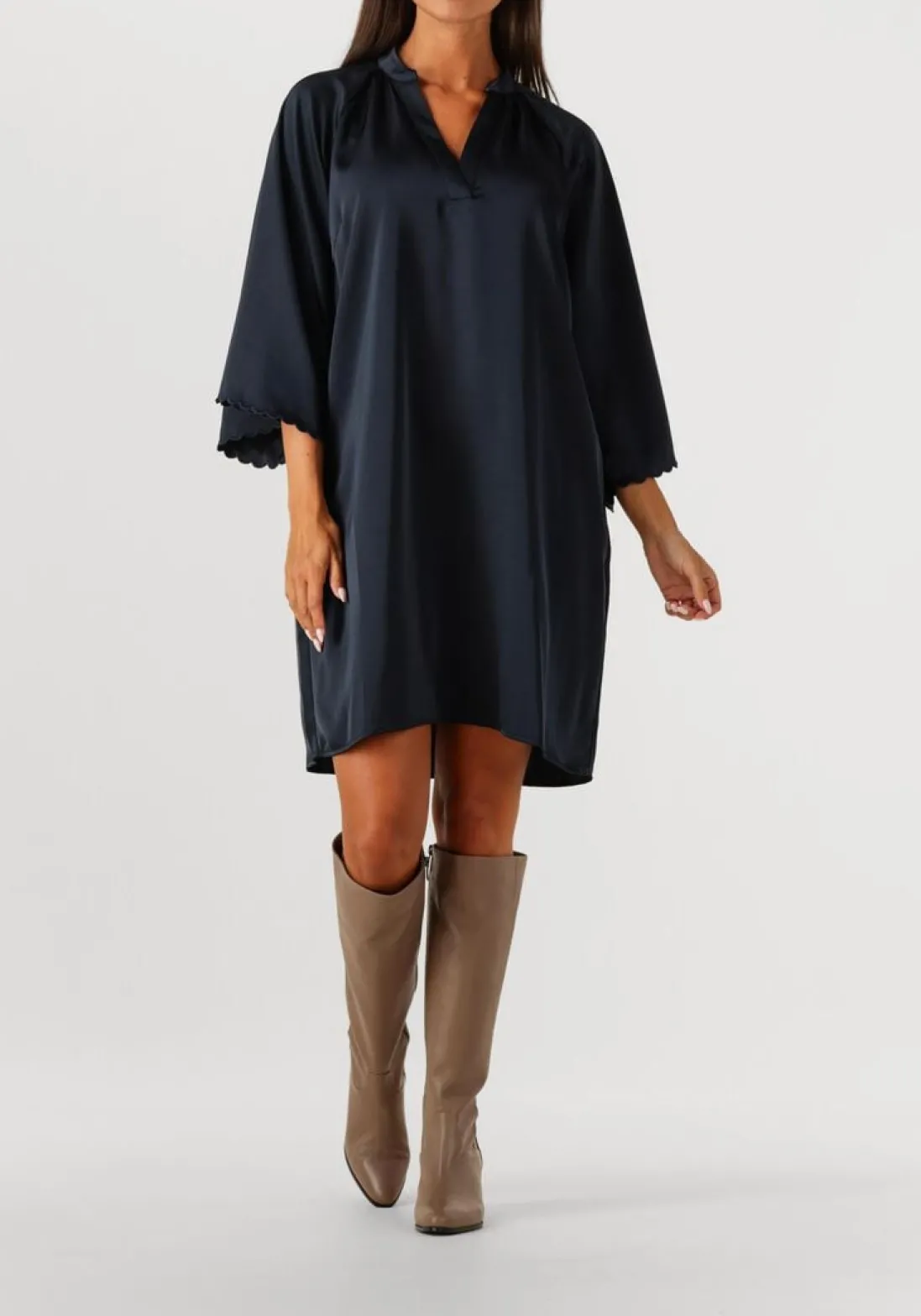 NOTRE-V hoge laarzen 8591 taupe New