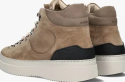 NUBIKK hoge sneakers jonah aztec taupe Outlet