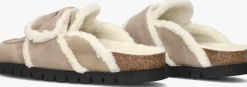 NUBIKK instappers teddy fur taupe Sale