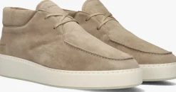 NUBIKK veterschoenen jiro gio fur taupe Hot