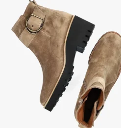 PAUL GREEN enkellaarsjes 9763 taupe Online