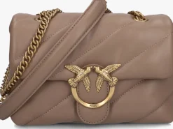 PINKO schoudertas love puff mini taupe Sale