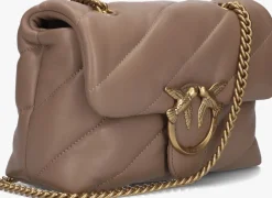 PINKO schoudertas love puff mini taupe Sale