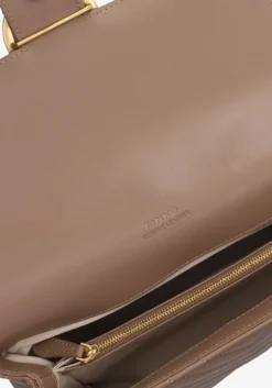 PINKO schoudertas love lady puff taupe