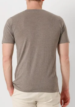 PROFUOMO t-shirt t-shirt crew neck ss taupe Hot