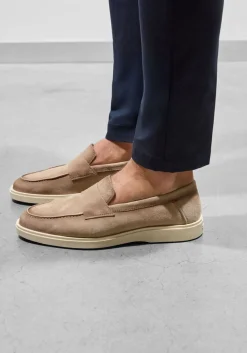 SANTONI instappers revolve taupe Best