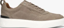 STEFANO LAURAN lage sneakers star 008 taupe Outlet