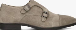 STEFANO LAURAN nette schoenen gesp taupe Clearance