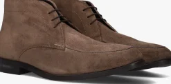 STEFANO LAURAN veterschoenen 92303 taupe Clearance