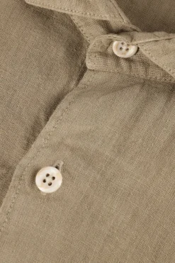 THE GOODPEOPLE casual overhemd soho taupe New