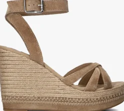 UNISA sandalen met hak munjal taupe Discount