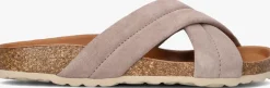 VERBENAS slippers riot taupe Discount