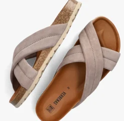 VERBENAS slippers riot taupe Discount
