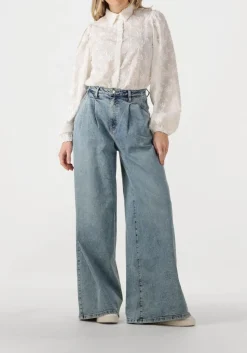 AAIKO te blouses lien long sleeve co 510 wit Best