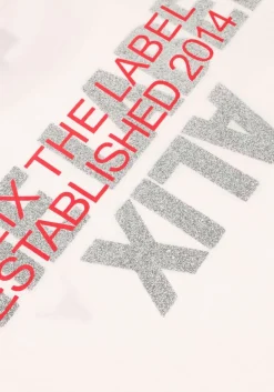 ALIX THE LABEL te t-shirt ladies knitted adventure t-shirt wit Online