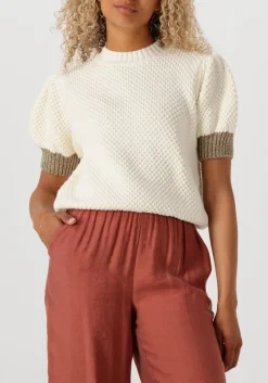 AMAYA AMSTERDAM te top liv knitwear wit Discount
