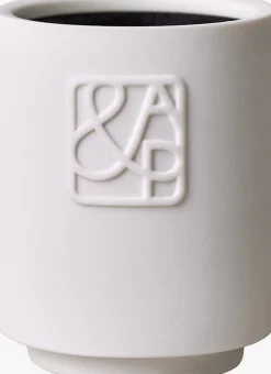 AUGUST & PIERS te geurkaarsen libertine 90gr - scented candle wit Best