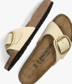 BIRKENSTOCK te slippers madrid big buckle dames wit New