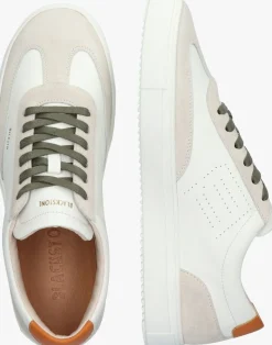 BLACKSTONE te lage sneakers slate harper perf wit Sale