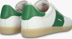 BLACKSTONE te lage sneakers lime wren wit Online