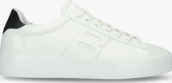BLACKSTONE te lage sneakers skarn ray wit