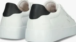 BLACKSTONE te lage sneakers skarn ray wit