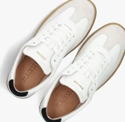 BLACKSTONE te lage sneakers slate harper wit