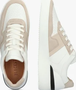 BLACKSTONE te lage sneakers marble colton wit Discount