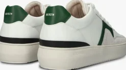 BLACKSTONE te lage sneakers marble colton wit New