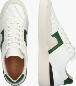 BLACKSTONE te lage sneakers marble colton wit New