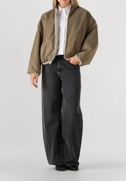 CLOSED te blouses cropped classic shirt wit Clearance