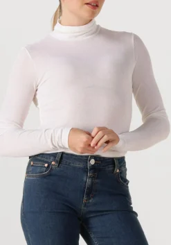 CLOSED te top high neck longsleeve wit Discount